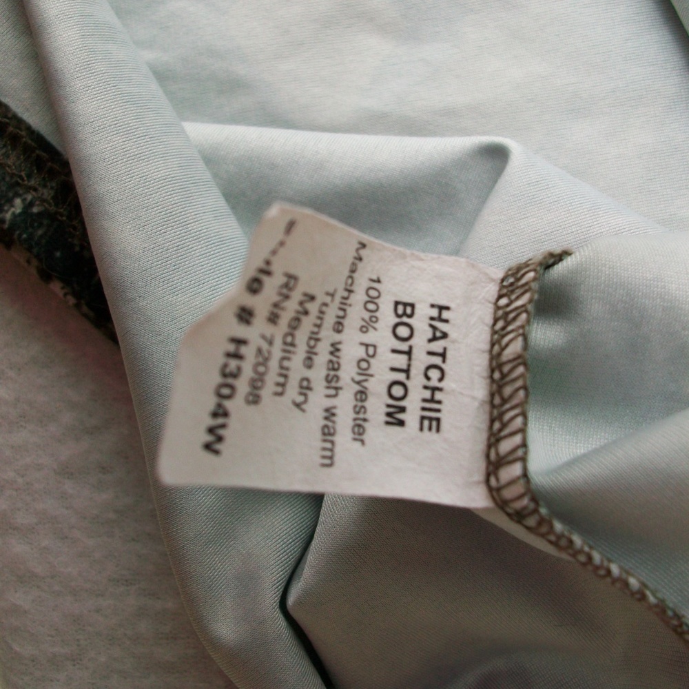 Hatchie Womens Sleep Top Sz M Camo PJ Tee Shirt - Picture 6 of 6
